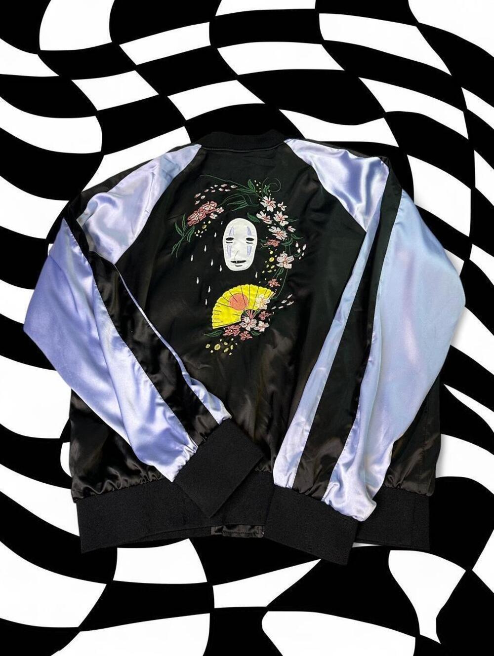 Her Universe Spirited Away No Face Bomber Jacket
